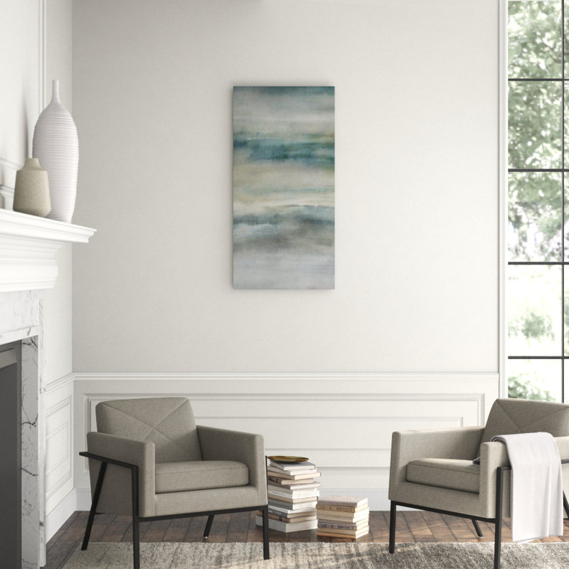 Un-flushed Thoughts Print by Elena Carlie, Glass Coat, 72" H x 36" W x 1.5" D