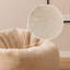 Kingston Faux Rabbit Fur Classic Bean Bag-118322697