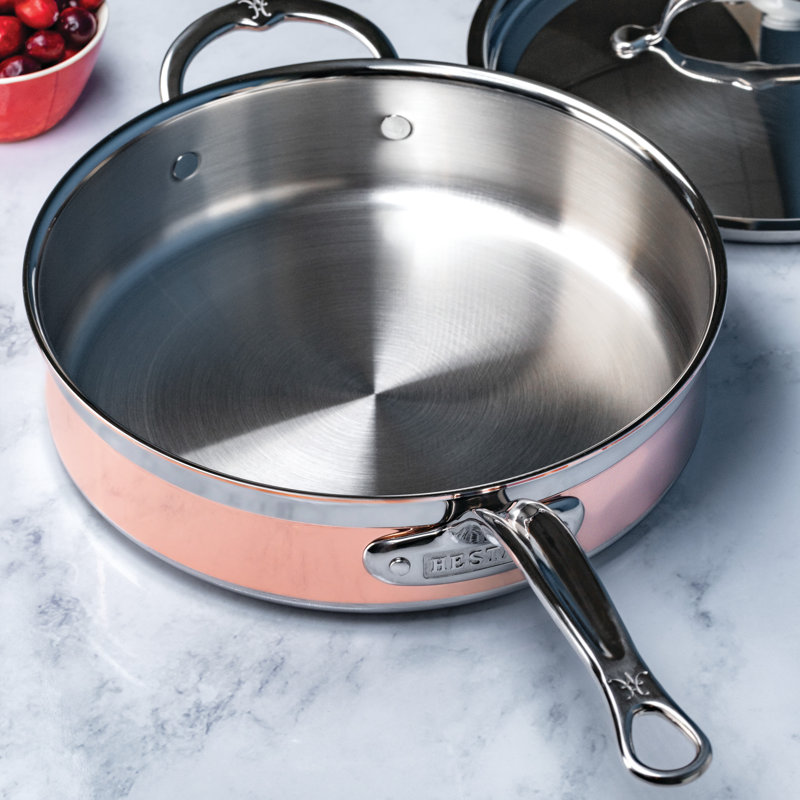 Hestan CopperBond 3.5 QT Covered Saute' w/ Helper Handle