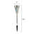 Mosaic Multicolor Solar Powered Integrated LED Metal Pathway Light Pack