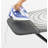 Brabantia Size D XL Ironing Board with Linen Rack and Heat Resistant Parking Zone Spring Bubbles Cover