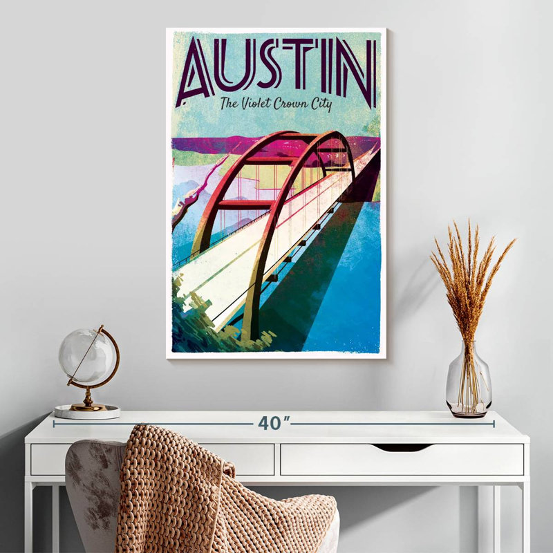 Austin Poster, 30" H x 20" W