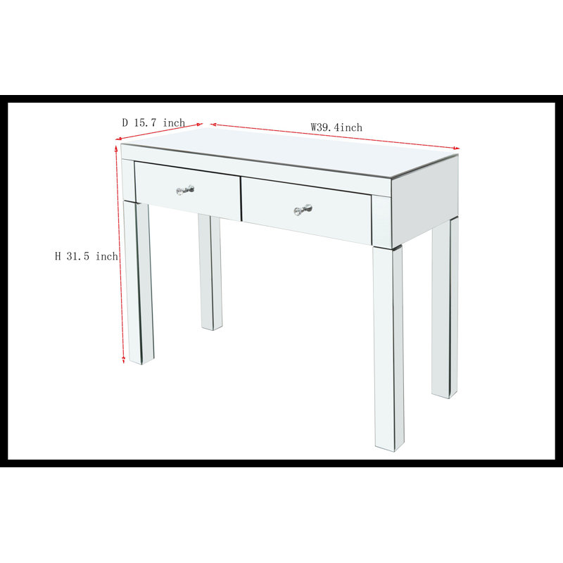 Bureau d'ordinateur l 39,4 po Quinsha