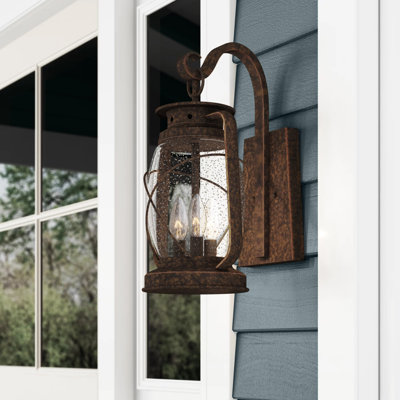 Lanterne murale d’extérieur 3 lumières Bendel