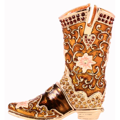 Boot Metal Decorative Box