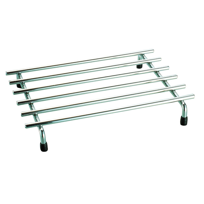 Stainless Steel Rectangle 1 Piece Trivet