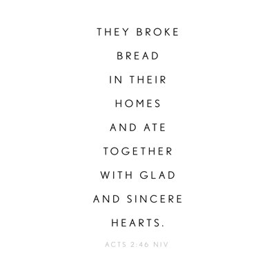 " Broke Bread "