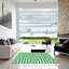 Tapis 100% motif lavable à la machine 2989 pat1475-GRN-67920987