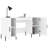 Bowerville 140cm W Rectangle Writing Desk with and Cabinet-443421924