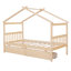 Lit simple en bois avec tiroirs (lit)-838115232