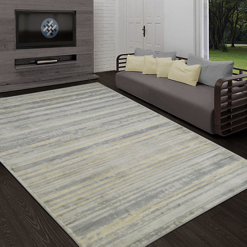 Randy Striped Indoor Rug, Rectangle 5' x 7'