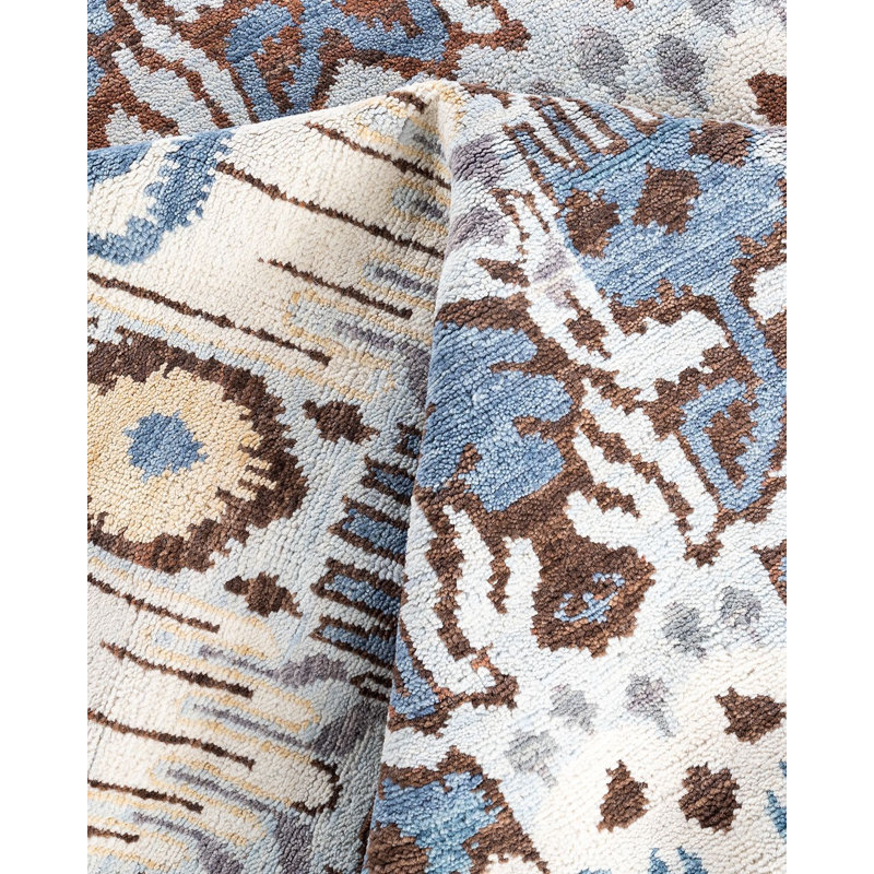 Overdyed One-of-a-Kind 7' 10" X 10' 0" Hand Knotted Area Rug