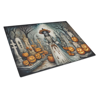 Planche à découper en verre La Catrina