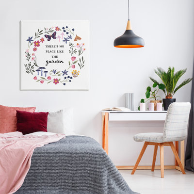 «No Place Like Garden Wreath» par JJ Design House LLC