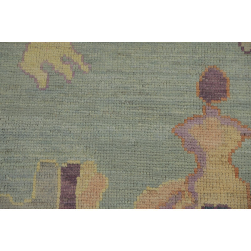 Tapis turc fait à la main Oushak 9 x 12