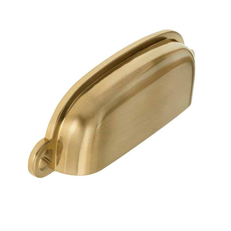 Garner 2-3/4" Satin Brass Cup/Bin Pull Multipack, Satin Brass