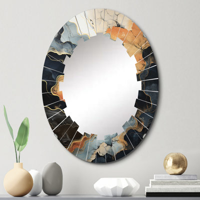 Miroir mural Hermiston - Paysages ovales