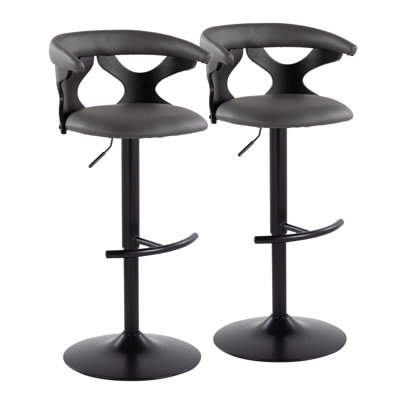 Ensemble de 2 tabourets de bar Gardenia
