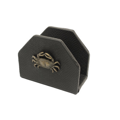 Porte-serviette crabe et peau de serpent