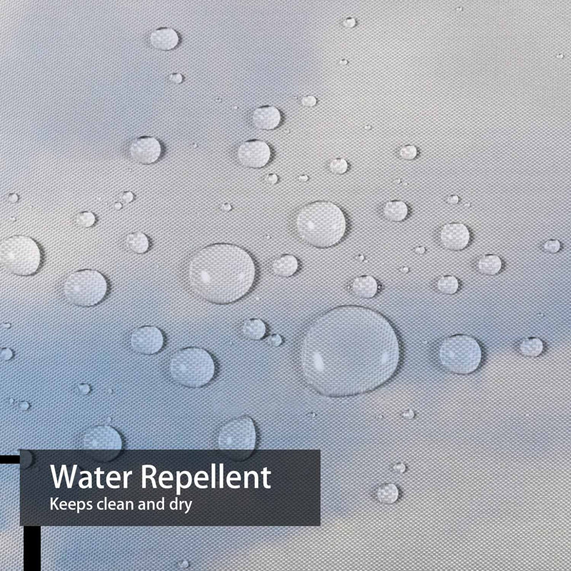 Rideau de douche transparent transparent, rideaux de douche pour la salle de bain avec 12 crochets, 72" L x 72" W