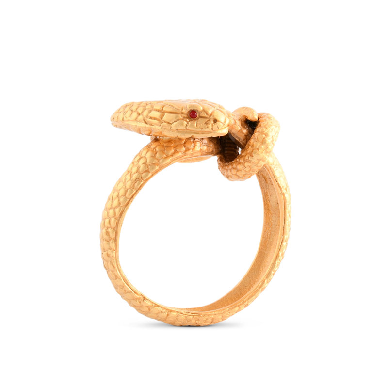 Snake Metal Napkin Ring