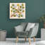 Art mural sur toile tendue - "Branche et feuilles" par Renea L. Thull pour décoration de salon, de chambre à coucher ou de bureau - 14 x 14-130226445