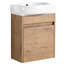 Petit meuble-lavabo avec technologie Soft Clos