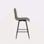 Tabouret de comptoir pivotant en similicuir