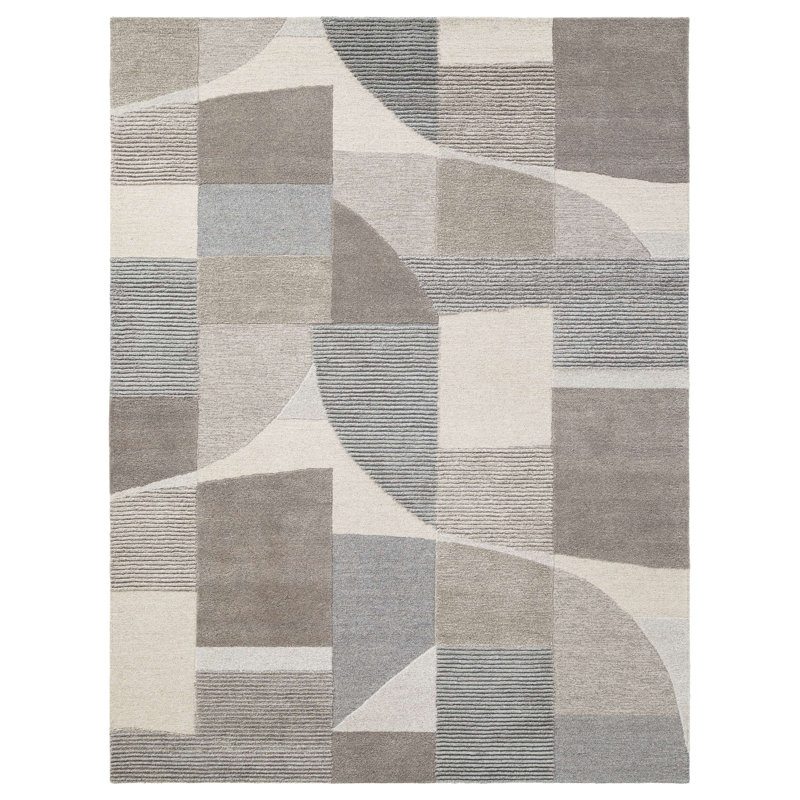 Hand Tufted Wool Gallery Indoor Area Rug, Rectangle 2' x 3'