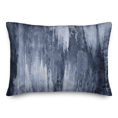  Housse et insert de coussin rectangulaire peint à l'extérieur