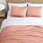 Swift Home Crinkle Washed 3-Piece Microfiber Quilt Set -  Ultra-Soft, Versatile, Classic, Timeless - All-Seasonal, Durable, Easy Care-140175515-140150374