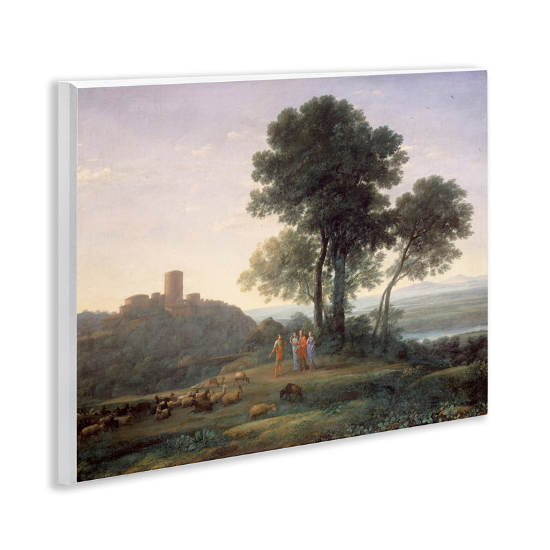 Art mural classique Claude, paysage champêtre par one1000paintings