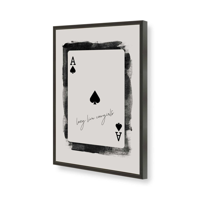 Impression de cartes monochromes occidentales, Noir satiné, H 15 po x l 12 po