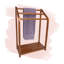 Porte-serviettes en teck The Original Sula