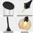 5-Light Cluster Pendant Light With Hammered Amber Glass-1014804254