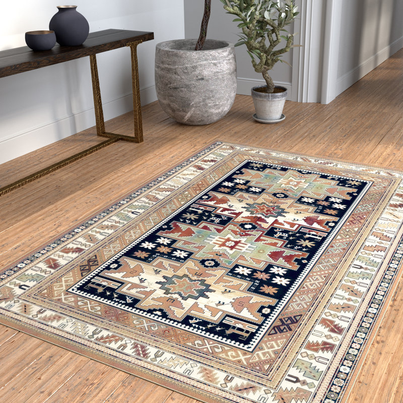Ovid Viscose Indoor Rug, Rectangle 5'3" x 7'6"