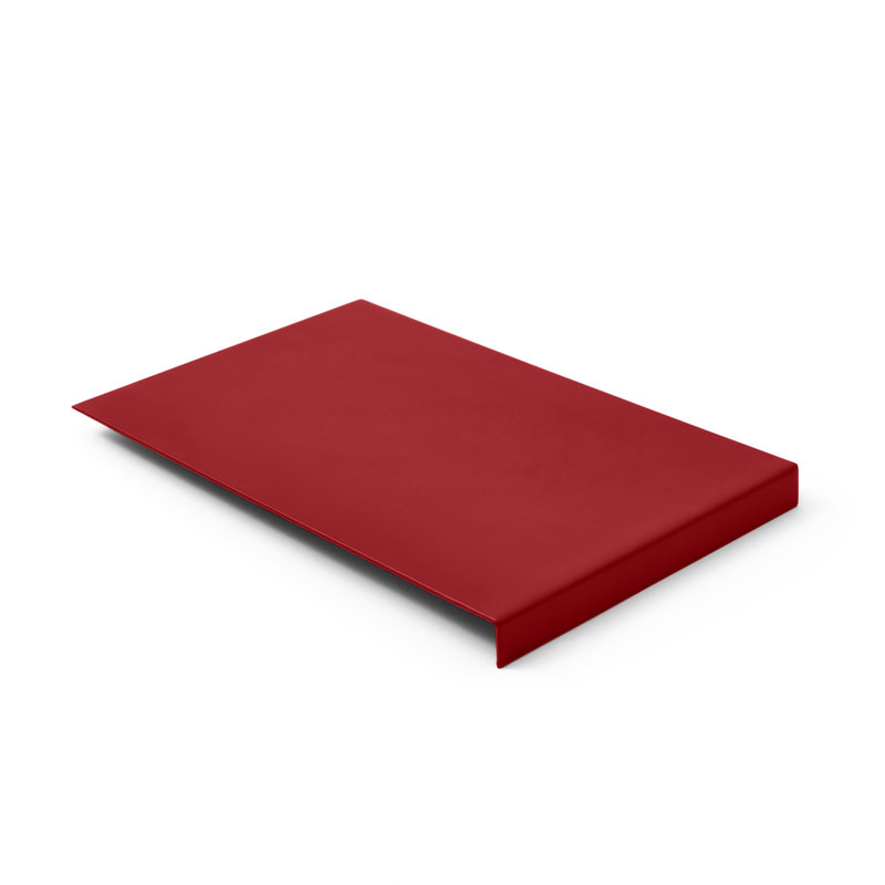 Storyvale Leather Desk Pad, Ferrari Red