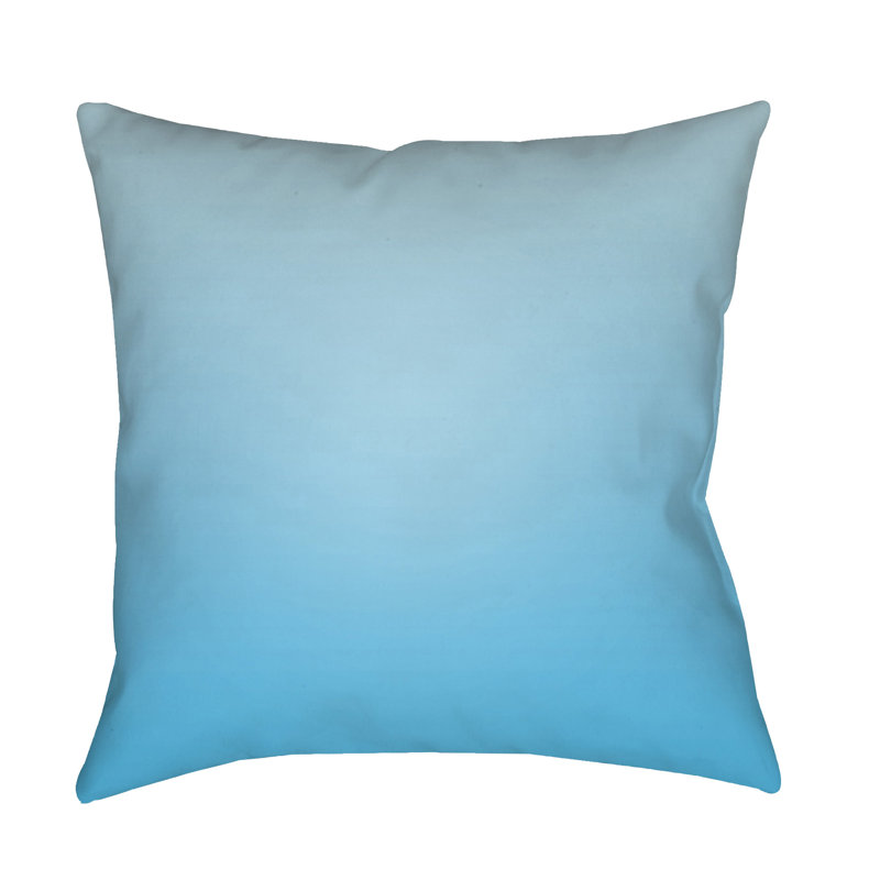 Textures Throw Pillow, 20" H x 20" W x 5" D, Light Blue