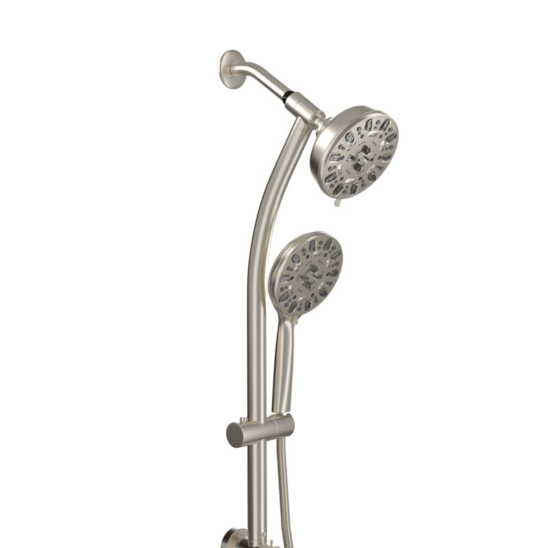 Système de douche complet, Nickel brossé