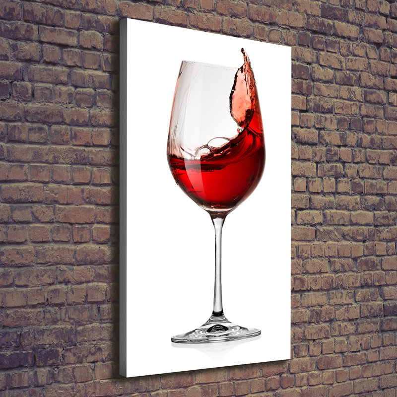 Red Wine - Wrapped Canvas Print