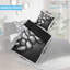Cotton No Pattern Duvet Cover Set with Pillowcases