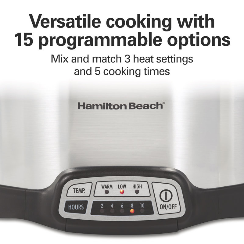 Hamilton Beach® Programmable Slow Cooker