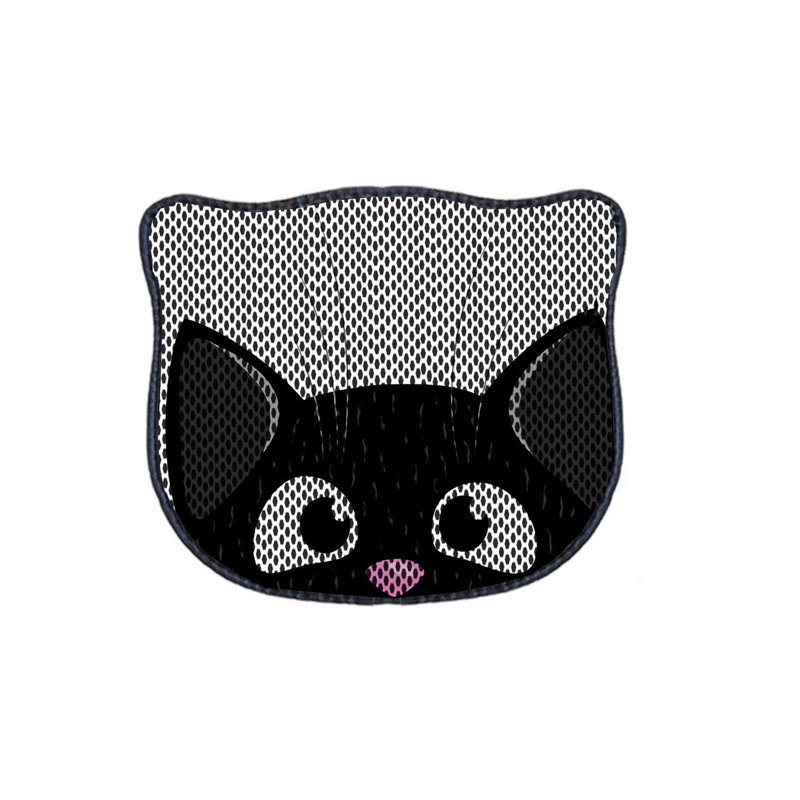 Tapis de litière durable pour chat, 15,7 po x 19,7 po | 50% PVC / 50% polyester, lavable à la machine et passer l'aspirateur | Parfait pour un nettoyage facile, conception antidérapante pour garder votre maison propre et fraîche, idéal pour les propriétaires d'animaux de compagnie