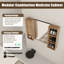 Ensemble d'armoire-miroir de salle de bain avec rangement Rozelle l 39,4 po x H 27,56 po