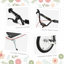 Scooters réglables pour enfants en blanc, roues gonflables en acier de 54,8 x 22,8 x 35,5 po