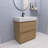 30 " W Freestanding Standard 1 Single Vanity Bathroom Vanity With Resin Top-17753397