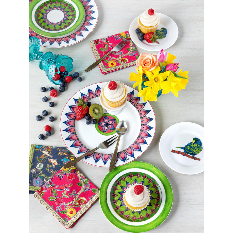 Calypso Porcelain Salad/Dessert Plate