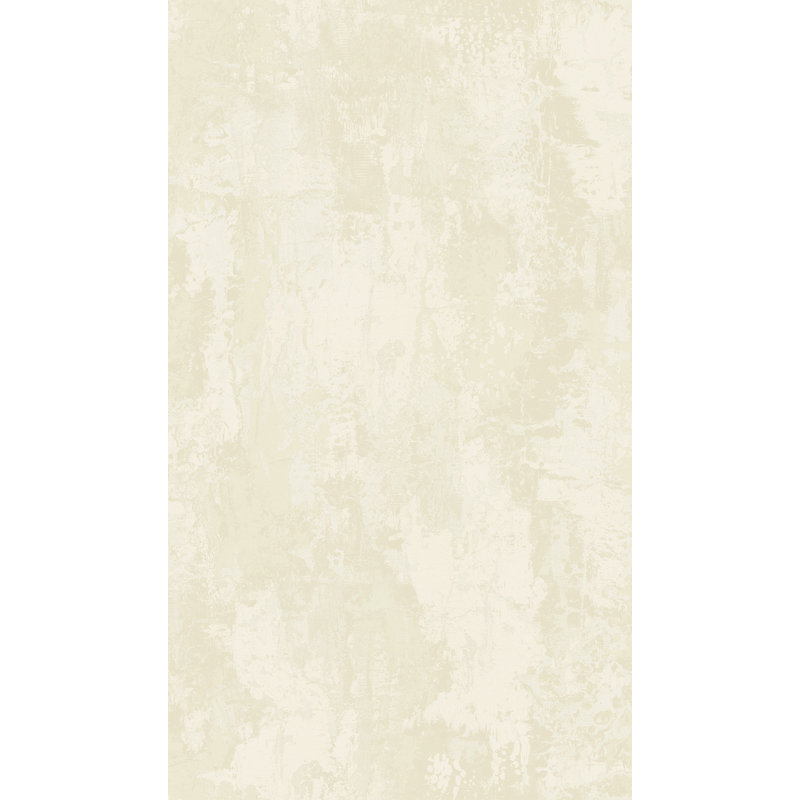 Thorntonville 10m x 52.07cm Textured Metallic Finish Paste the Wall Wallpaper Roll, Beige/Gold