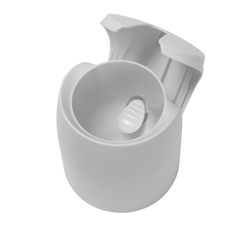 Bath Bliss Plastic Toilet Brush And Holder