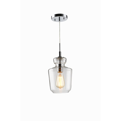 Luminaire suspendu en pot 1 lumière Sonya